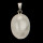 Pendant drop, rock crystal
