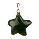 Pendant star, Indian agate