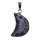 Pendant Crescent Moon, White Sodalite