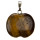 Pendant apple, tiger eye