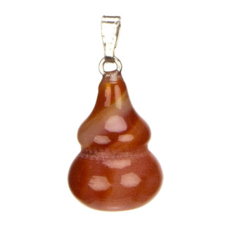 Pendant 19x13, red agate