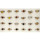 Sortiment Natursteinringe Silber, 8mm