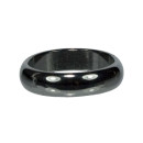 Hematite ring, 6mm, size 20