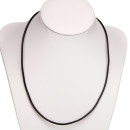 waxcord necklace, 2,0mm, black