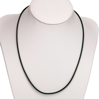 waxcord necklace, 2,0mm, green