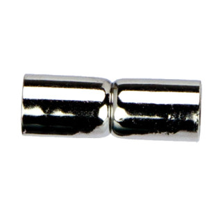 magnetic clasp D1, 5mm, silver