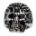 Ring for biker from stainless steel, Size 20