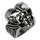 Ring for biker from stainless steel, Size 21