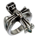 Ring for biker from stainless steel, Size 20
