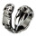 Ring for biker from stainless steel, Size 18