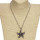 Necklace with pendant, silver