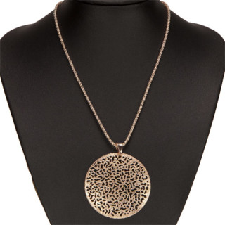 Modische Halskette, Rosegold