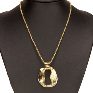 Modische Halskette, Gold