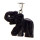 Anhänger Elefant, 44x32mm, Blaufluss