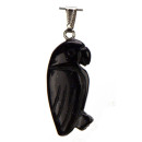 Anhänger Vogel, 45x18mm, Blaufluss