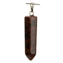 Anhänger Spitze, 32mm, Mahagoniobsidian