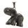 Pendant elephant, 44x32mm, black labradorite - only 2pcs left!