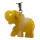 Pendant elephant, 44x32mm, yellow jade