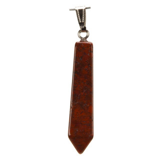 Pendant lace, 54x12mm, mahogany osidian