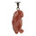 Pendant bird, 45x18mm, watermelon quartz - only 3pcs left!