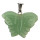 Anhänger Schmetterling, 39x31mm, Grüner Aventurin