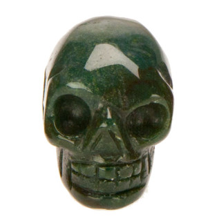 Pendant skull, 26x20mm, Indian agate
