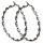 Edelstahlohrringe, rund, 48mm