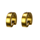 Stainless steel earrings, 10x3mm, Gold