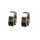 Stainless steel earrings, 10x3mm, Silver