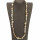 long necklace mother of pearl, 80cm, cream