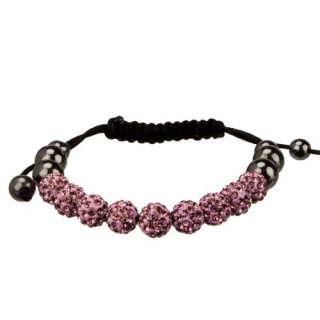 Bracelet power, 10mm, pink