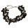 Bracelet with natural stones, black agate