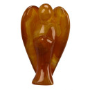 engraving angel, 103mm, red agate