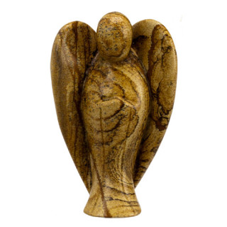 engraving angel, 103mm, picture jasper