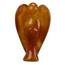 Engraving angel, 75mm, red agate