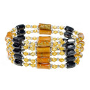 Open magnetic chain, orange