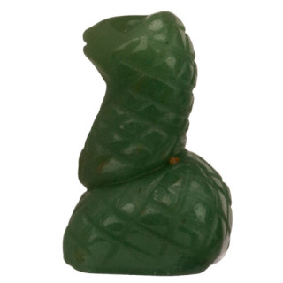 engraving snake, 48mm, green aventurine