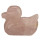 engraving duck, 48mm, rose quartz
