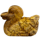 engraving duck, 48mm, picture jasper