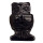 engraving owl, 48mm, blue sandstone