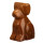 engraving dog, 47mm, gold sandstone