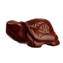 Engraving turtle, 49mm, mahogany osidian