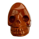 engraving skull, 48mm, gold sandstone