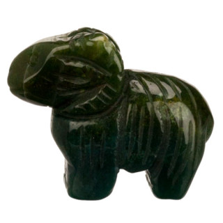 engraving ram, 38mm, indian agate