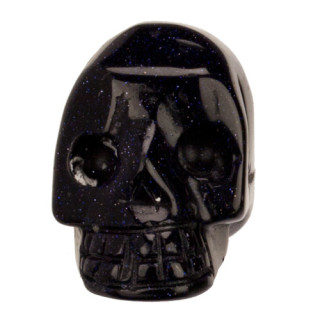 Gravur Totenkopf, 36mm, Blaufluss
