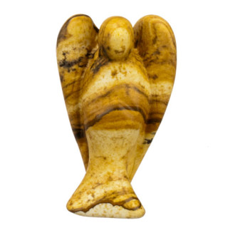engraving angel, 50mm, picture jasper