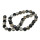 strand black lace agate, ball, 10mm