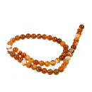 strand red lace agate, ball, 8mm