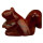 Engraving squirrel, 37mm, mahogany sidi
