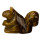 engraving squirrel, 37mm, tiger eye